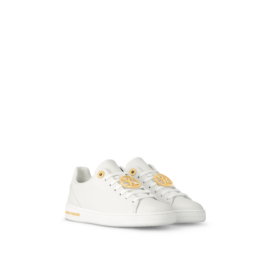 White louis vuitton deals sneakers with strap